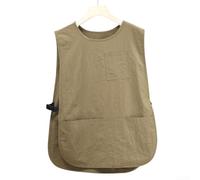 UTTASU Tablier Cuisine Imperméable Huile Poches Multiples | Tissu imperméable, résistant huile, protection taches, pour idéal cuisine maison pro, entretien facile