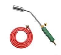 UTTASU Torche lance-flammes portable au propane avec buse en acier inoxydable et interrupteur en cuivre pour la cuisine extérieure, le chauffage à la maison, le jardin, longueur 40 cm (type 35)