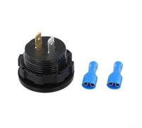 UTTASU Voltmètre CC 12-24 V avec interrupteur tactile