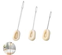 UtySty Lot de 3 brosses éponge avec Long Manche pour Nettoyer la Vaisselle, Les Tasses, Les Tasses, Les Verres, Les Bouteilles d'eau, Les Pots à épices