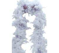 UV FLOOR - Boa En Plumes Fluo - Qualité Premium - Accessoire Fluorescent - Fête - Déguisement - 1m80 - Blanc Fluo