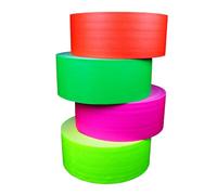 UV FLOOR - Pack Adhésif Fluo - Gaffer Qualité Premium - Accessoire Fluorescent - Fête - Bande Adhésive Décorative - Lot de 4-5 cm x 25 m soit 100m