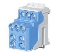 UVB BU - Bloc de sous-distribution, bleu, 2 x 25 mm² + 6 x 10 mm²