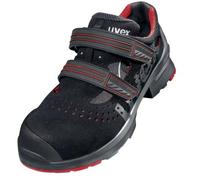 uvex 1 8536248 antistatique (ESD) Sandales de sécurité S1P Pointure (EU): 48 rouge/noir 1 paire(s)