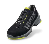 Uvex 1 Chaussure de Travail S1 SRC | Basket de Securité Basse | Embout de Protection Metal Free | Noir - Rouge