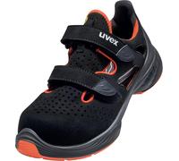Uvex 1 G2 Sandales S1 68488 Noir, Rouge (68488) 48 (Weite 14)