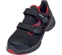 Uvex 1 G2 Sandales S1P 68362 Noir, Rouge (68362) 52 (Weite 10)