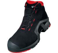Uvex 1 Support Botte S3 85172 Noir, Rouge (85172) 43 (Weite 12)