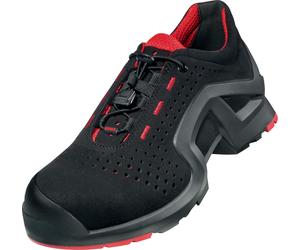 Uvex 1 Support Halbschuhe S1P 85192 Noir, rouge (85192) 40 (Weite 10)