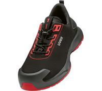 Uvex 1 x-craft, Femmes, Adultes, Bottes de sécurité, Noir, Rouge, FO, ESD
