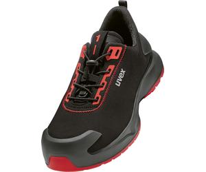 Uvex 1 x-craft, Femmes, Adultes, Bottes de sécurité, Noir, Rouge, FO, ESD