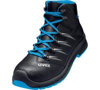 Uvex 2 Bottes Trend S3 69352 Bleu, Noir (69352) 46 (Weite 10)
