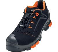 Uvex 2 Halbschuhe S1P 65012 Noir, Orange (65012) 38 (Weite 14)