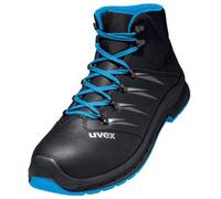 uvex 2 trend Chaussure de sécurité Botte S3 bleu-noir bleu/noir 35
