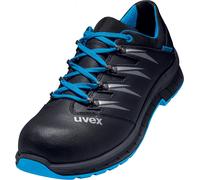 Uvex 2 Trend Halbschuhe S2 69348 Bleu, Noir (69348) 47 (Weite 12)