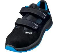 UVEX 2 trend Sandale de sécurité Gr. 44 W11 S1 ESD SR noir/bleu 6936.8, Niveau de protection:S1, Taille:39, Largeur:11