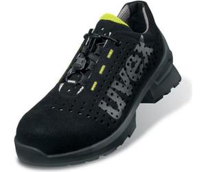 Uvex 65619, Adulte, Bottes de sécurité, Noir, Jaune, ESD, S1, Lacets rapides, Polyuréthane (PU)