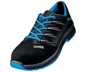 Uvex 69397, Hommes, Adultes, Bottes de sécurité, Noir, Bleu, ESD, FO, S2, Toutes saisons