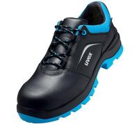 Uvex 95557, Homme, Adulte, Bottes de sécurité, Noir, Bleu, ESD, S3, SRC, Fermeture à lacets