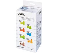 Uvexrs Bouchons d'oreille Xact-Fit 2124003 Vert Snr 26 Db (21240)-M (400 pièces)