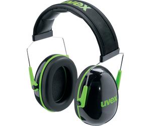 Uvex Casque antibruitrsprotection K1 2600001 noir, vert Snr 28 Db (25020)-S