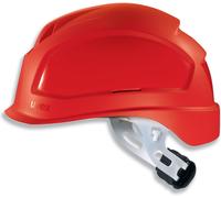 Uvex Casque de protection Pheos E-S-Wr 9770331 Rouge Sans aérations (97703)