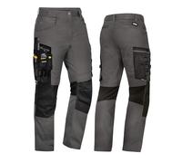 Uvex Echor - Pantalon de Travail pour Hommes - Gris - Taille 60