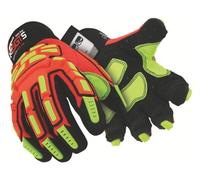 Uvex HexArmor GGT5 Mud Grip 4021X, Gants d'atelier, Noir, Jaune, Anti coupure, EN 420:2003 + A1:2009/EN 388:2016 + A1:2018, Coton, Nylon
