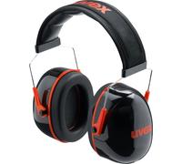 Uvex Casque antibruitrsprotection K3 2600003 noir, rouge Snr 33 Db
