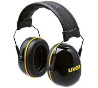 Uvex K20 Capsule de protection auditive pliable - Isolation 33 dB - Noir/jaune