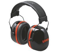 Uvex Capsule de protection auditive K30 Pliable 36 dB Noir/rouge