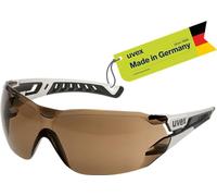 Uvex Lunettes de protection Pheos Nxt CBR23 – Supravision, anti-buée et anti-rayures, blanc/noir