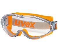 Uvex Lunettes de sécurité Ultrasonic Supravision Excellence - Transparent/Gris-Orange (Lot de 2)