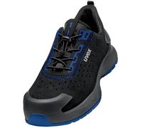uvex S1 PUR W11 6813840 Chaussures basses de sécurité S1 Pointure (EU): 40 noir, bleu 1 paire(s)