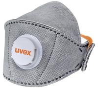 uvex silv-Air 5220+ 8735221 Masque anti poussières fines avec valve FFP2 15 pc(s) EN 149:2001 + A1:2009 DIN 149:2001 + A1:2009