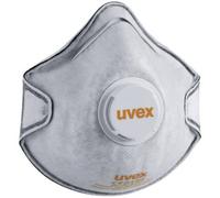 uvex silv-Air classic 2220 8762220 Masque anti poussières fines avec valve FFP2 15 pc(s) EN 149:2001 DIN 149:2001