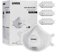 Uvex Masque moulé Silv-Air C 2310 FFP3 8762310 15 pièces