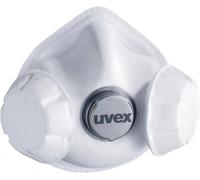 uvex silv-Air exxcel 7333 8787333 Masque anti poussières fines avec valve FFP3 3 pc(s) EN 149:2001 + A1:2009 DIN 149:2001 + A1:2009