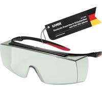 Uvex super f OTG 9169 Surlunettes pour porteurs de lunettes Lunettes de protection contre les infrarouges, UV, la soudure Protection des yeux pour épilation HPL/IPL Sans métal, anti-buée et