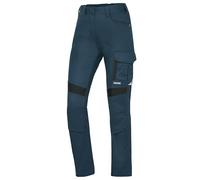 Uvex suXXeed Industry Pantalon à taille haute pour femmes - Pantalon de travail pour femmes - avec stretch et poches pour genouillères, bleu nuit, 38