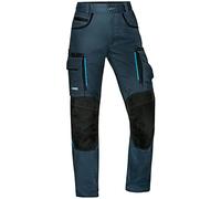 Uvex Tune-up Pantalon de Travail Long pour Femme - Pantalon Cargo avec Poches aux Genoux - Bleu - 46