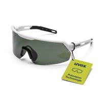 Uvex ultrashield – Lunettes de protection – Lunettes sportives à monture avec verre polarisant – Support nasal antidérapant et réglable
