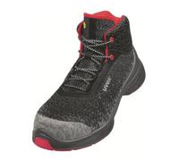botte de sécurité uvex 1 G2 S1, noir/rouge noir/rouge 39