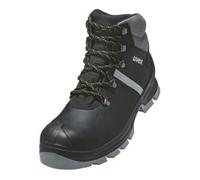 uvex 2 construction Bottes S3 noir, gris largeur 10 Gr. 50