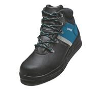 botte uvex 3 asphaltpro S3 noir, bleu largeur 10 Gr. 43