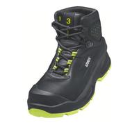 bottes uvex 3 S3 noir, jaune largeur 11 Gr. 52