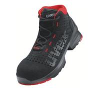 uvex 1 botte S1 noir, rouge largeur 11 taille 45