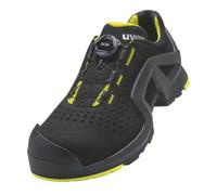 uvex 1 support Chaussures basses S1P noir, jaune largeur 12 T. 44