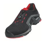 Uvex 1 Support Halbschuhe S1P 85192 Noir, rouge (85192) 40 (Weite 10)