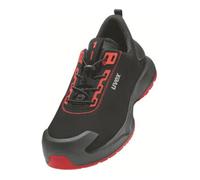 chaussures basses de sécurité uvex 1 x-craft S3L, noir/rouge noir/rouge 49